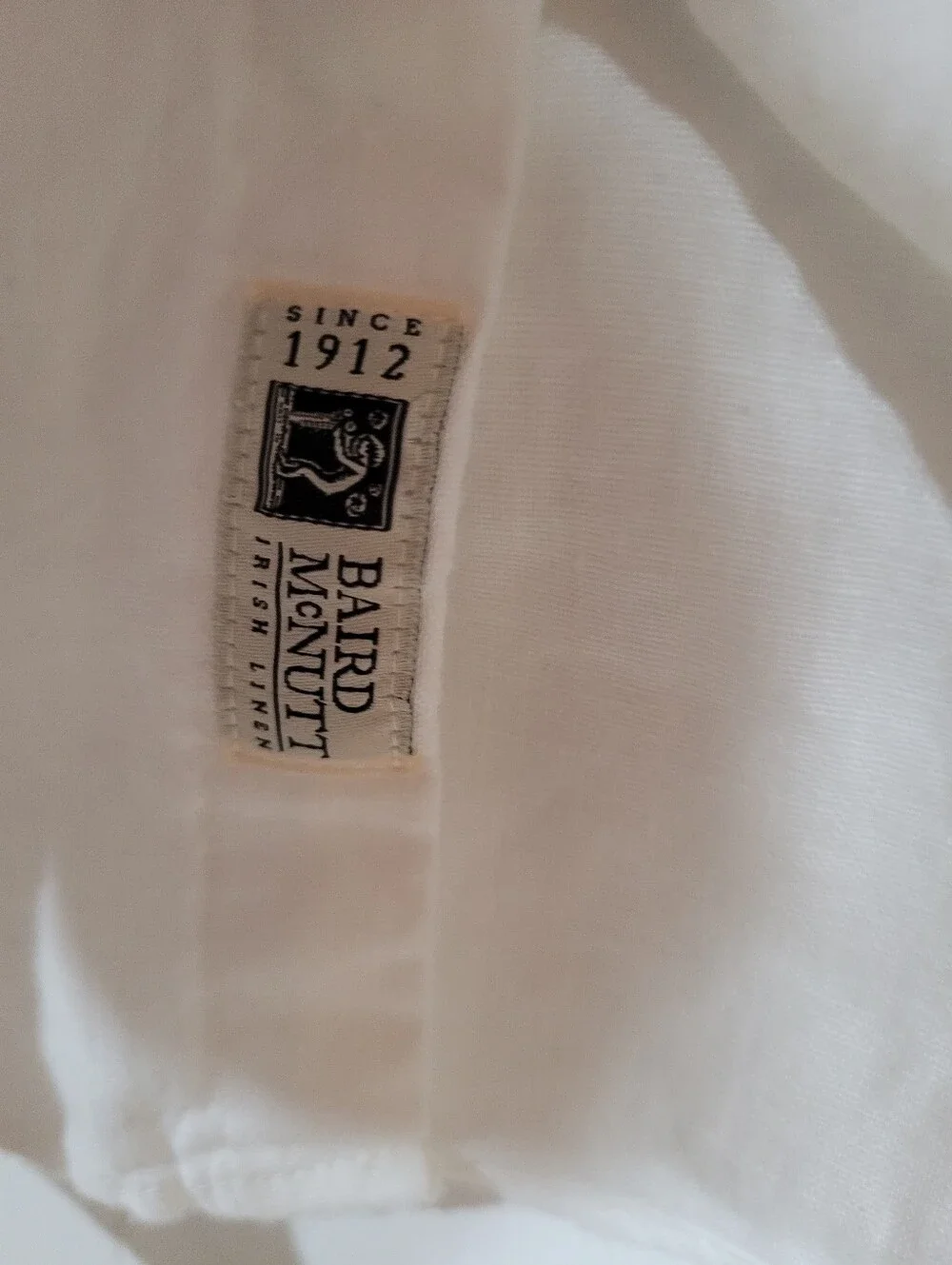 J. Crew Men’s White Long Sleeve Slim Fit  Button-Down Irish Linen Shirt Size XXL
